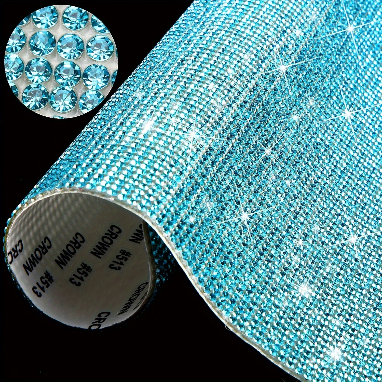 Bling Rhinestone Sheet Self Adhesive Glitter Crystal - Temu