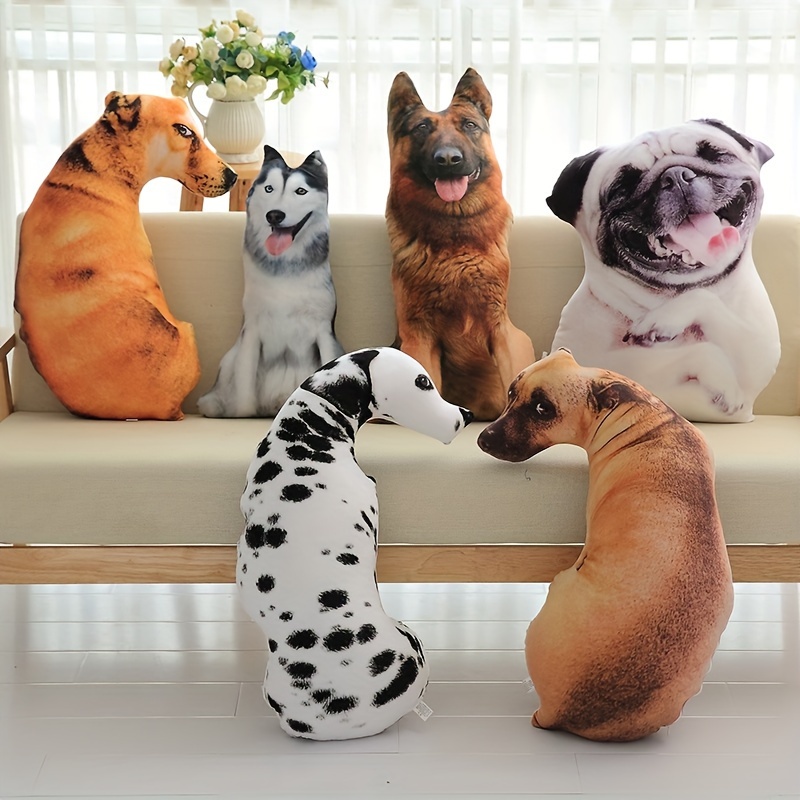 Chongker Stuffed Animals Plush Puppy Border Collie Handmade Realistic Toy  Dog Cuddly Plush Dog Companion Pet Gifts for Kids Dog Lover Birthday