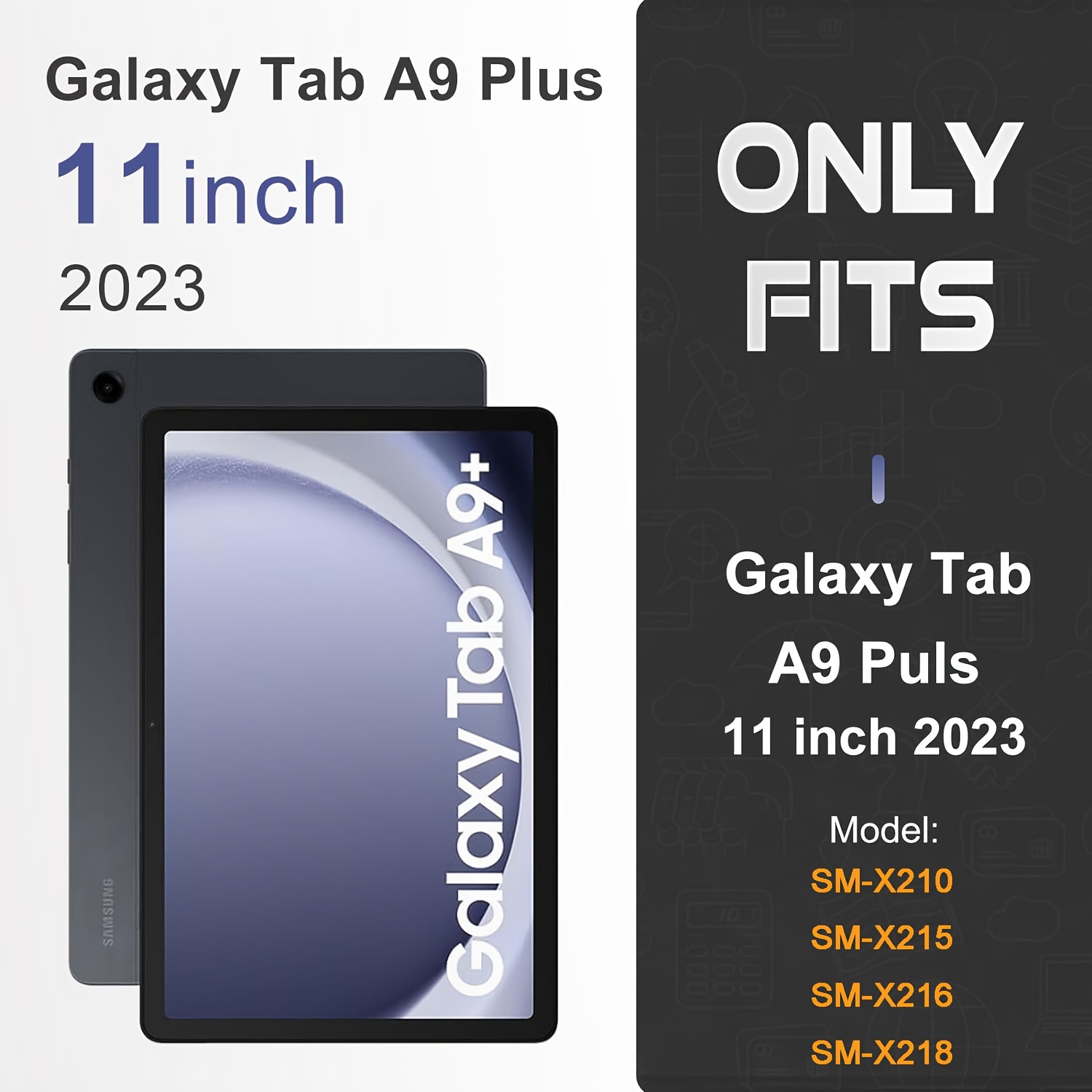 Pour Galaxy Tab A9 Plus Case 11 Pouces 2023 Étui De - Temu France