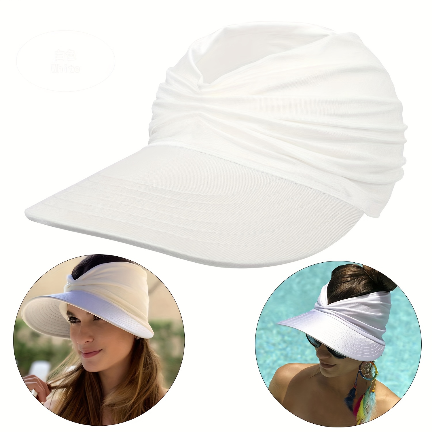 Sombrero Sol Protección Uv Deportes Actividades Aire Libre: - Temu