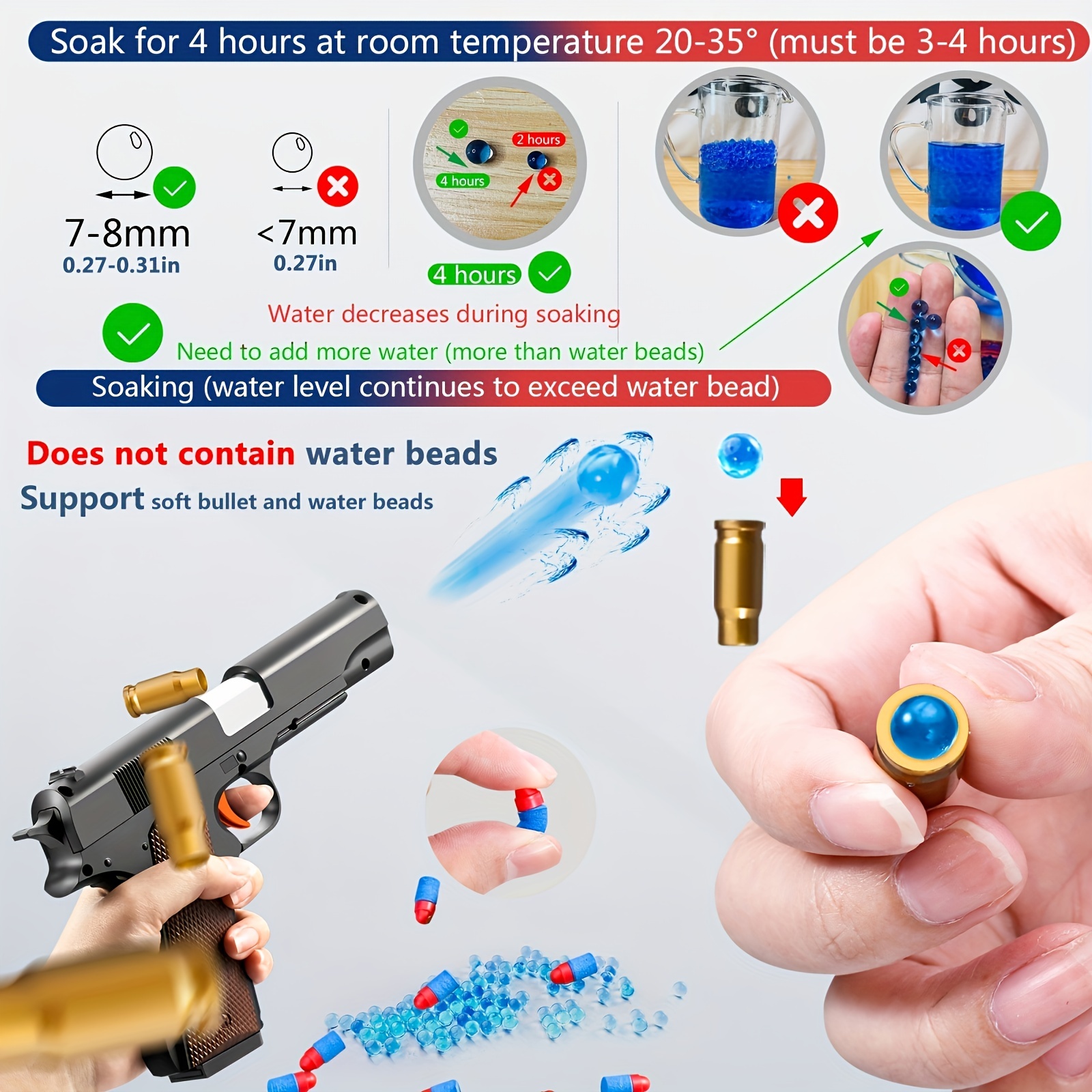 Blaster Splatter Ball Gun And Shell Ejecting Dual Function Pistol Soft