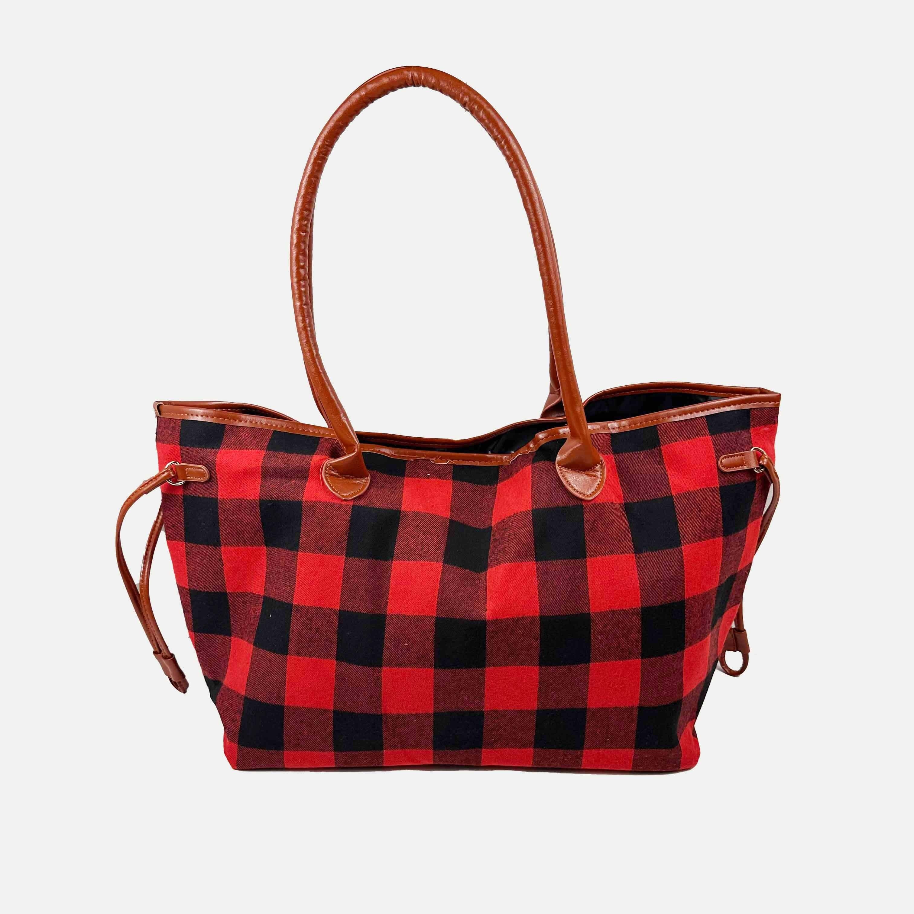 Plaid 2024 tote purse