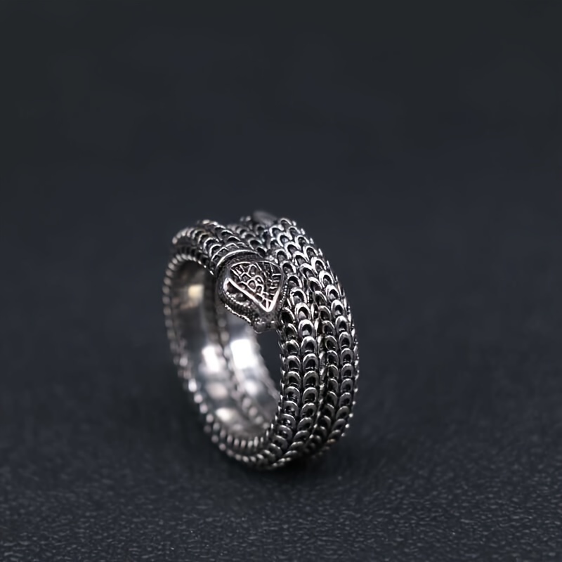 Gucci mens snake deals ring