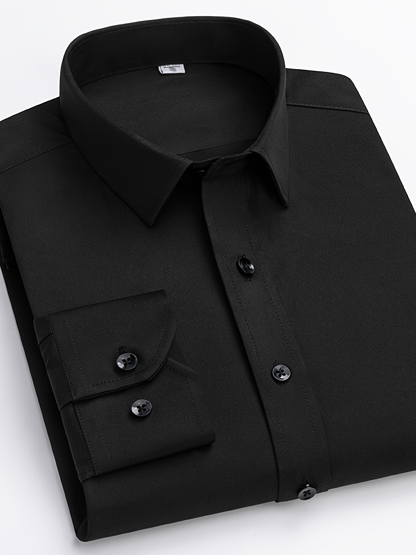 Black formal shirt store design