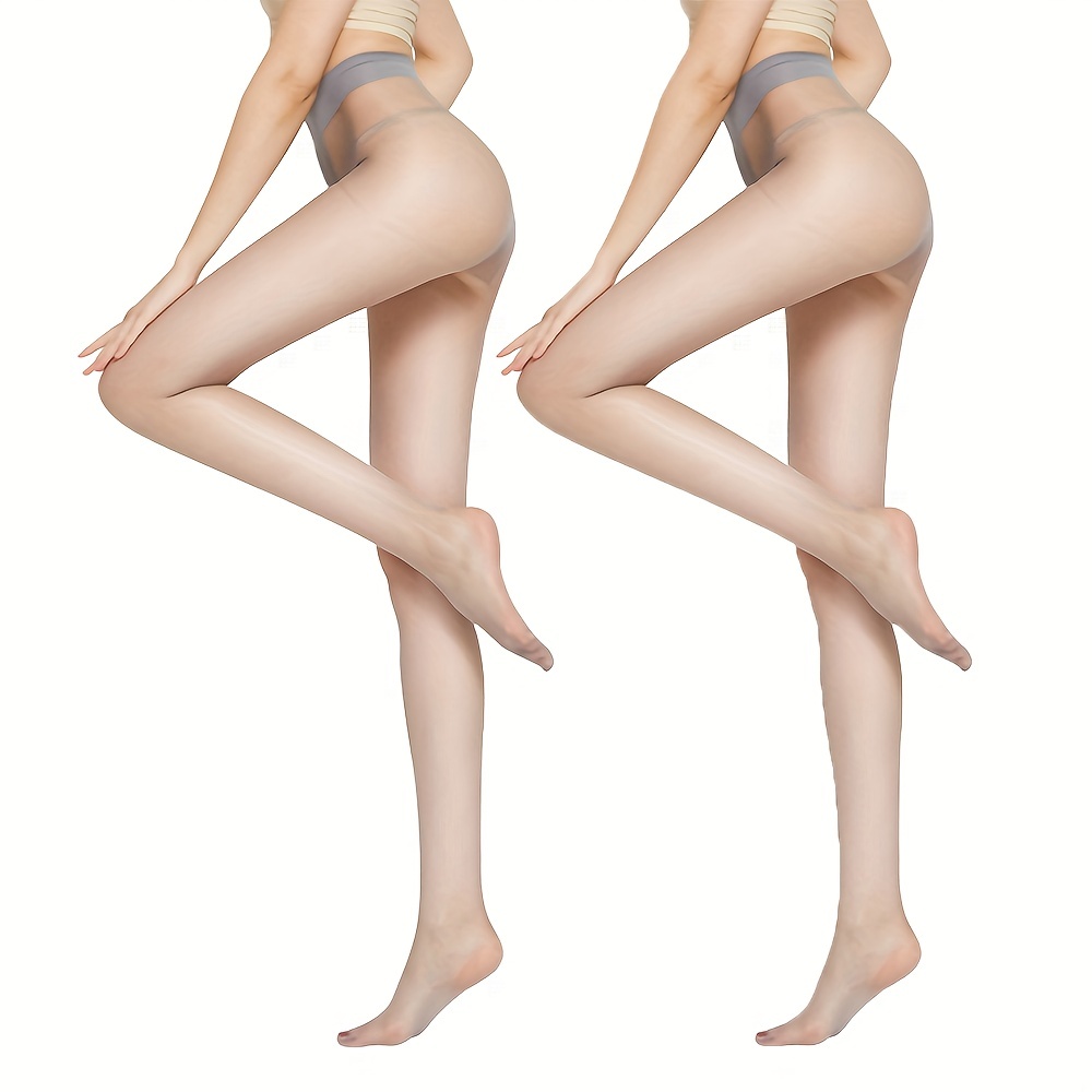 Mesh Thin Pantyhose, High Waist Sheer Slim Footed Pantyhose, Women's Stockings & Hosiery,Temu