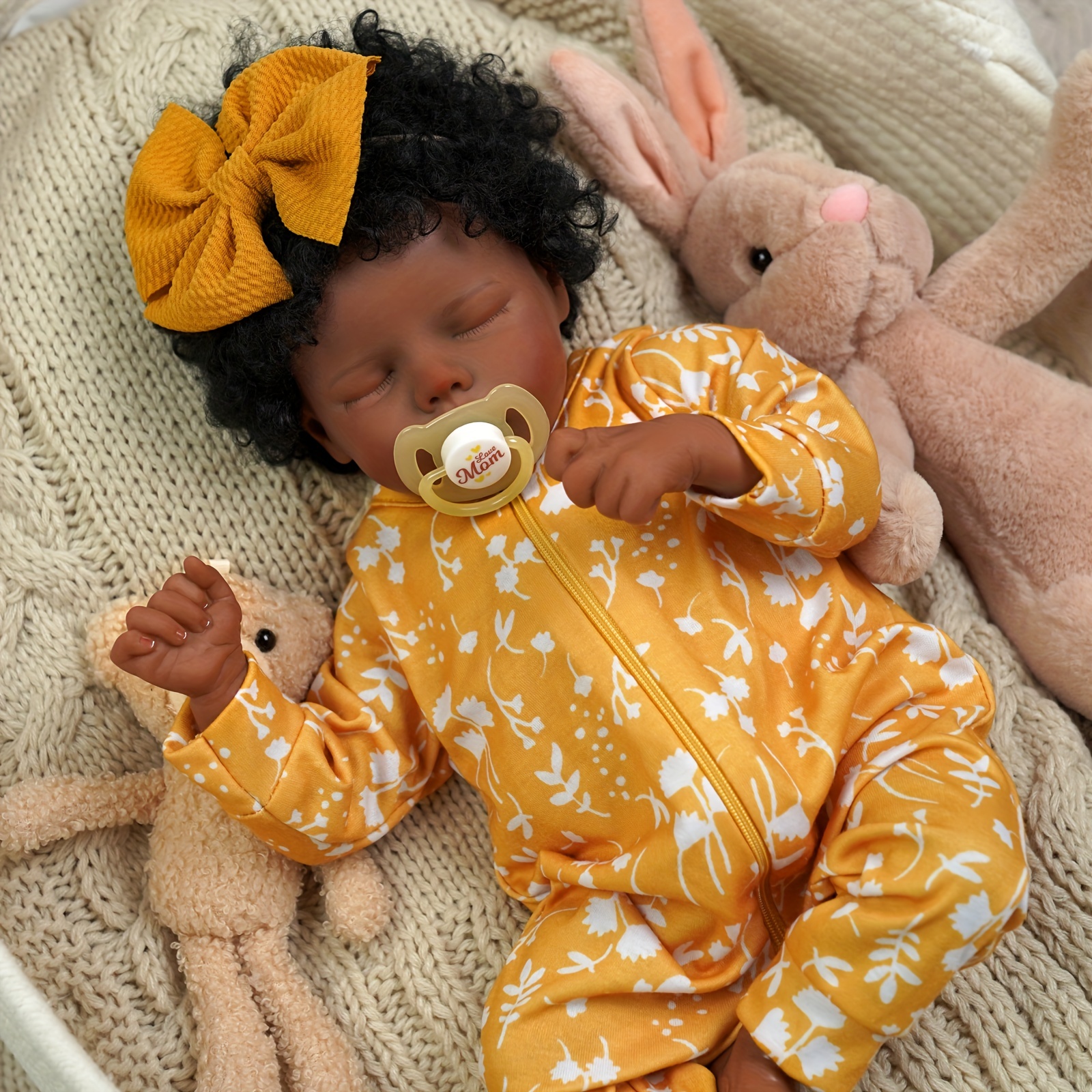 Lifelike Reborn Baby Sleeping Girl Doll 17 by BiBi DollThe Magic