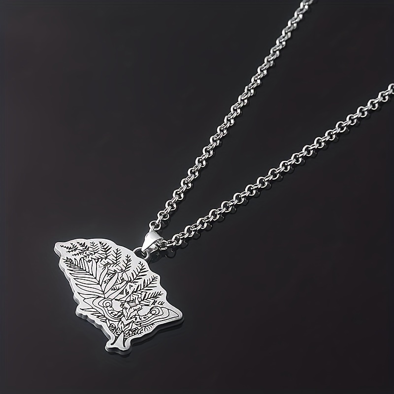 The Last Of Us Airplane Planet Pendant Necklace