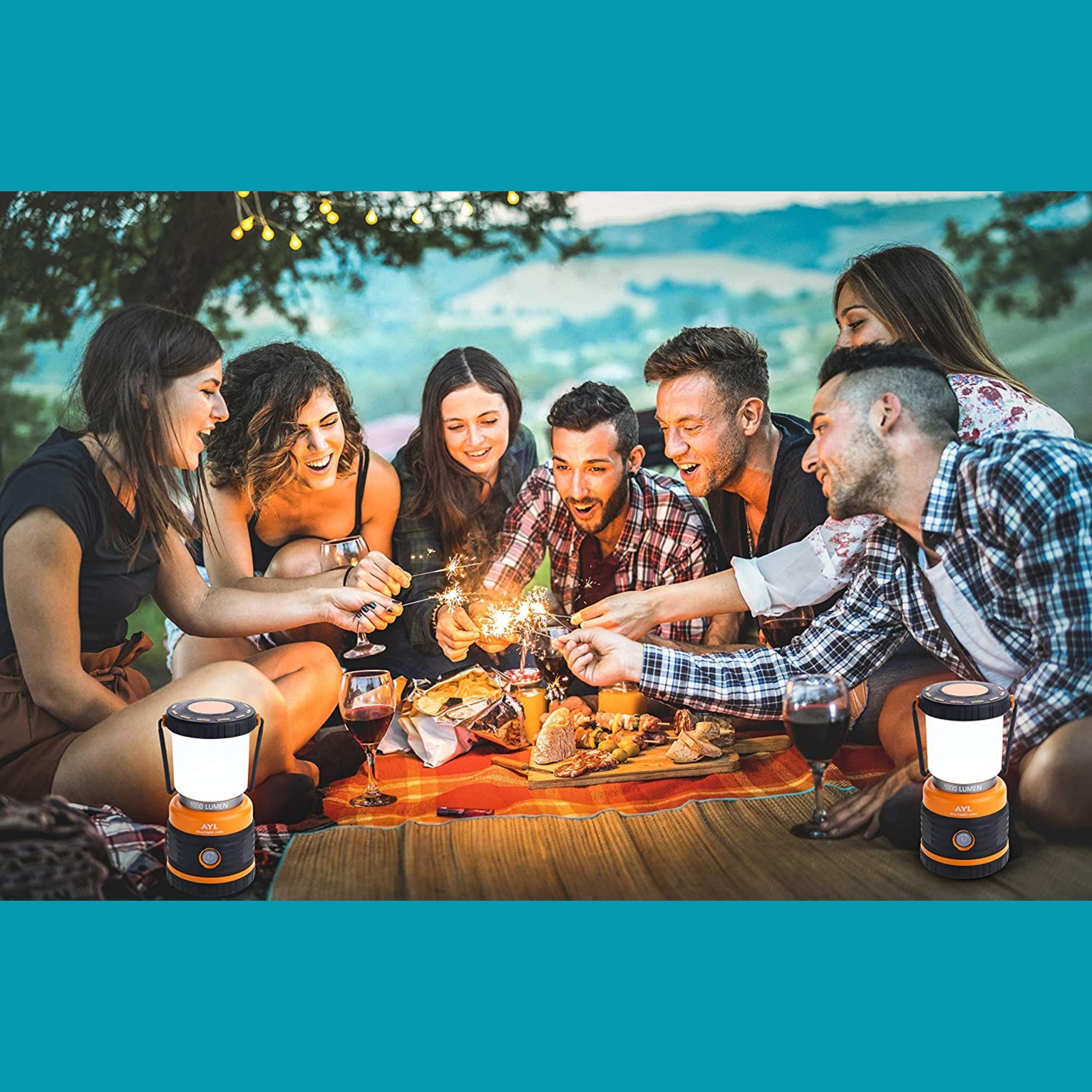 Led Camping Lantern, Battery Operated, 4 Lighting Modes, Ipx4 Waterproof  Light, Portable Flashlight For Power Outage, Emergency, Hurricane, Hiking -  Temu