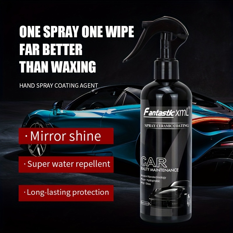 Car Fast Effect Coating Agent Liquid Spray Nano Crystal Authentic Car Wax  Car Paint Grade Crystal Plating Sprayer Waxing Special