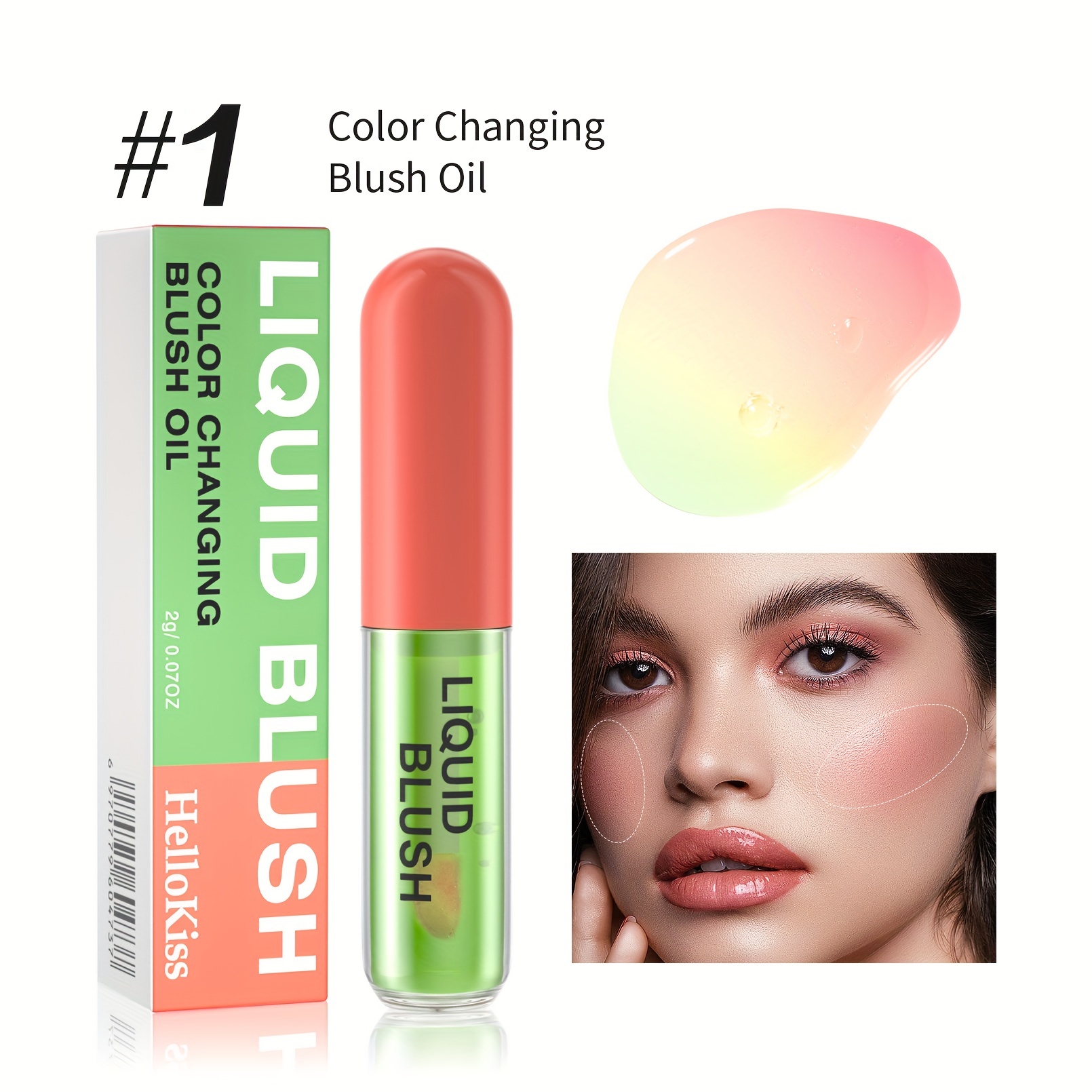 3 Shades Liquid Blush Long Lasting Lightweight Natural Nude - Temu