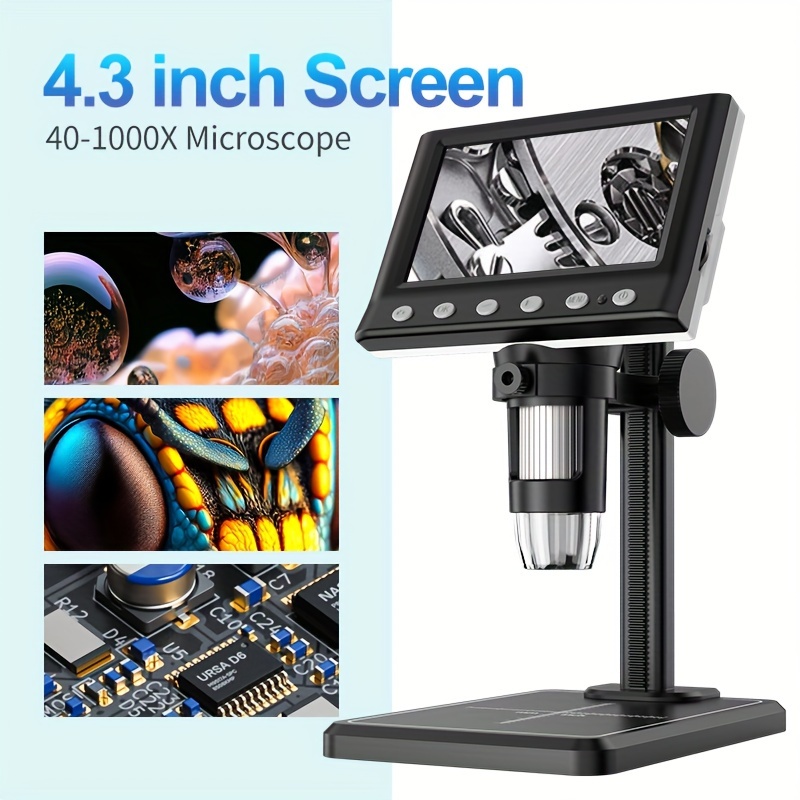 Coin Microscope 2023 New Lcd Digital Microscope 1000x 960p - Temu