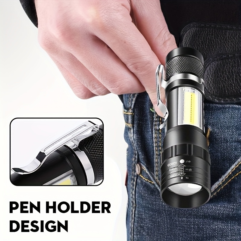 Mini LED Camping Fishing Flashlight Pen Light Mini Portable Led