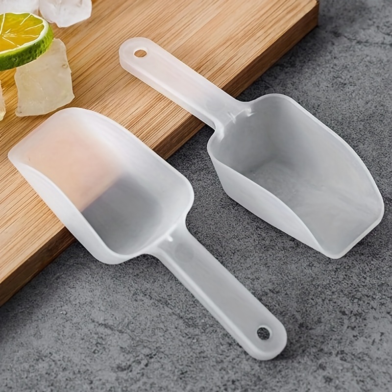Ice Scoop Ice Shovel Plastic Kitchen Scoops Canisters - Temu