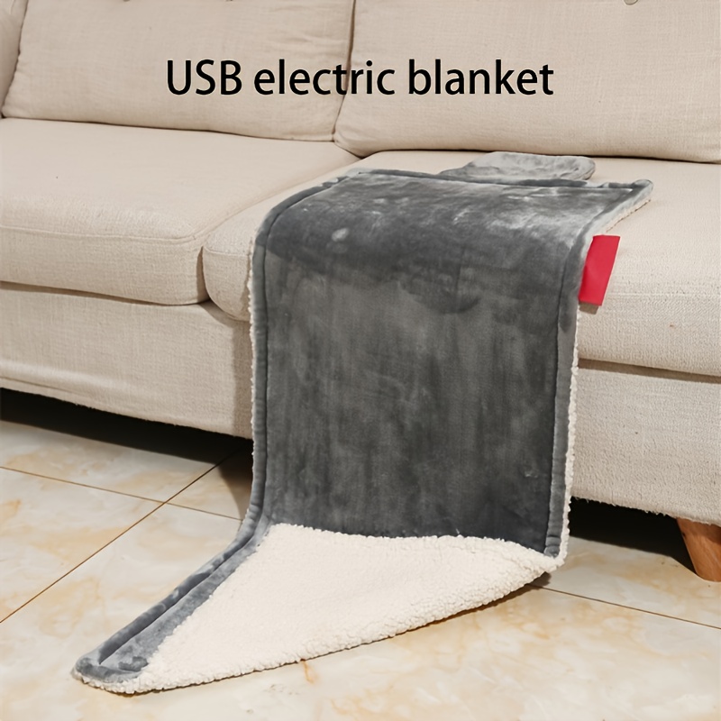 Electric Blanket Warming Blanket Soft Plush Camping Home - Temu
