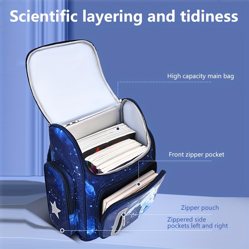 Kids Space Astronaut Backpack Nylon - Ages 2 4