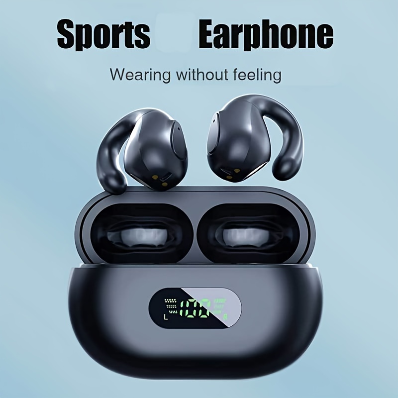 Aolon Ear Clip Sports Auriculares Inalámbricos Batería Larga