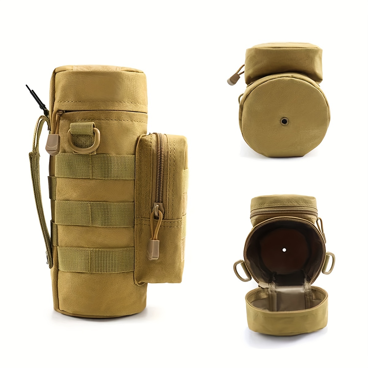 Tactical Water Bottle Holder Cup Pouch Shoulder Strap Perfect