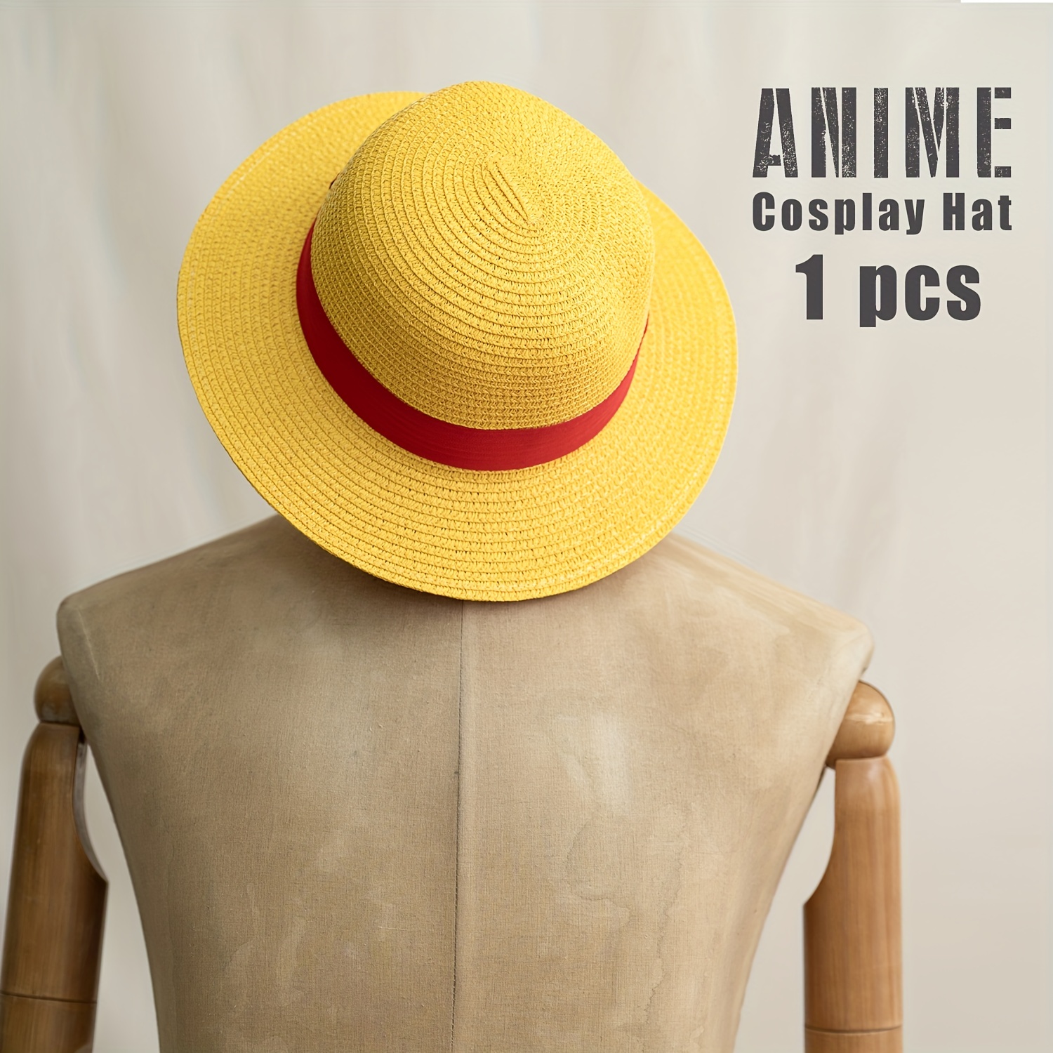Yellow Nautical Straw Hat Cartoon Character Summer Sun Hat - Temu