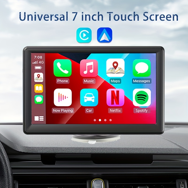 Écran intelligent sans fil pour voiture, CarPlay, Android Auto, grand écran,  HD, 10.26 pouces - AliExpress