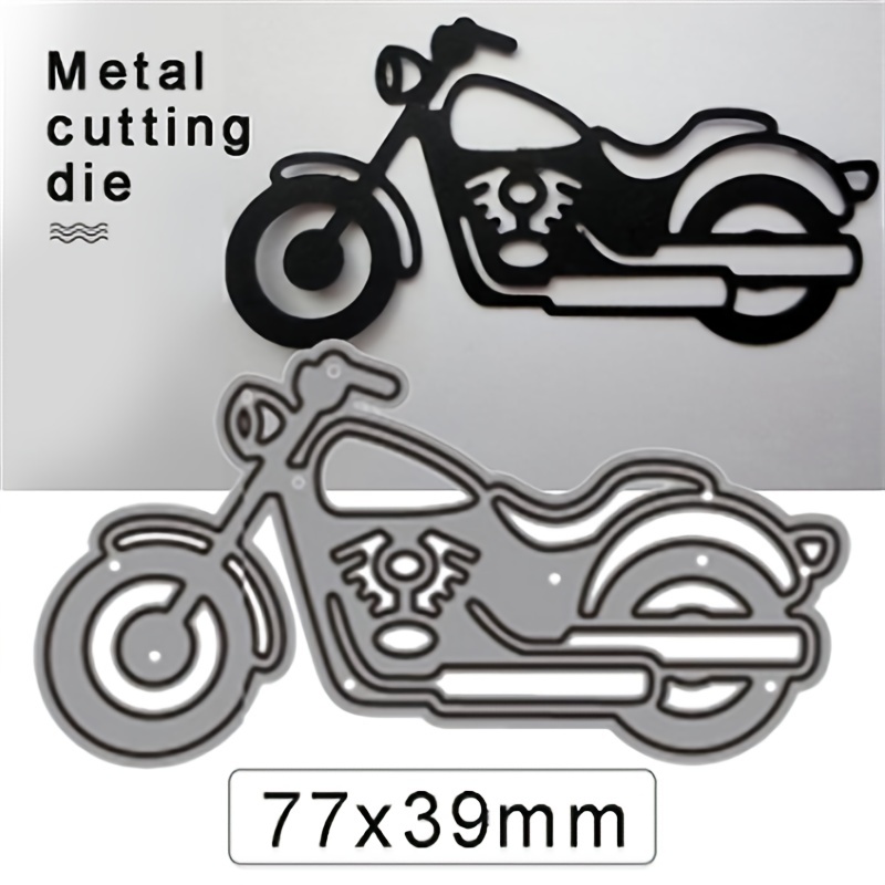 

Diy Motorcycle Metal Carbon Steel Knife Mold Handmade Embossed Cutting Die