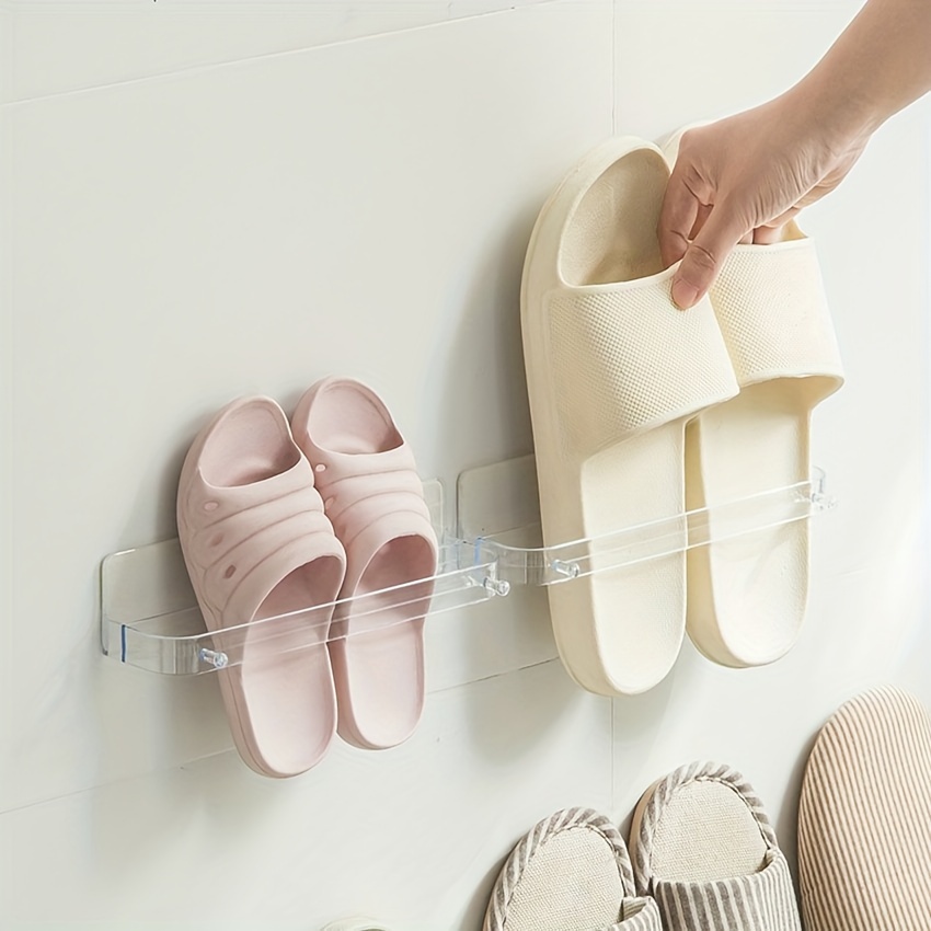 2pcs Organizador Ranura Zapatos Zapatero Plástico Par - Temu Spain