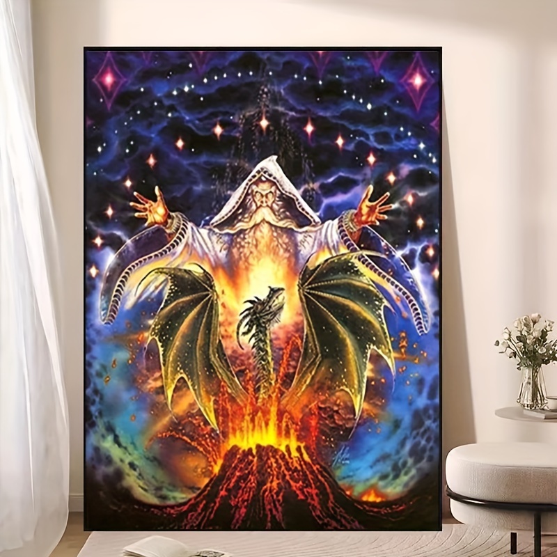 5D DIY Diamond Painting For Adults And Beginners Castle Diamond Painting  For Living Room Bedroom Decoration 11.81*15.75inch