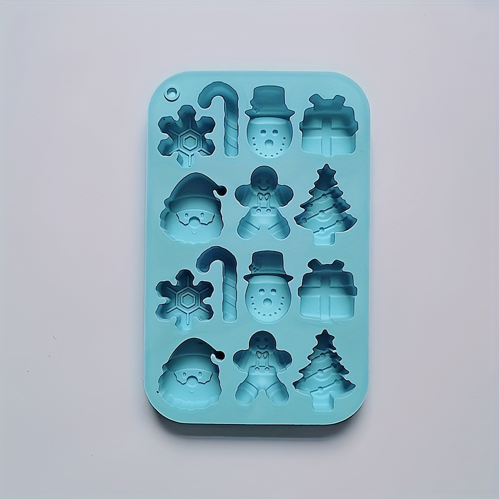 Christmas Chocolate Mold 3d Silicone Mold Candy Mold Pudding - Temu