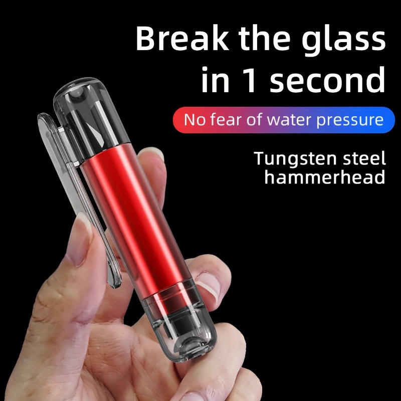 Car Window Breaker Safety Hammer Seatbelt Cutter Glass - Temu