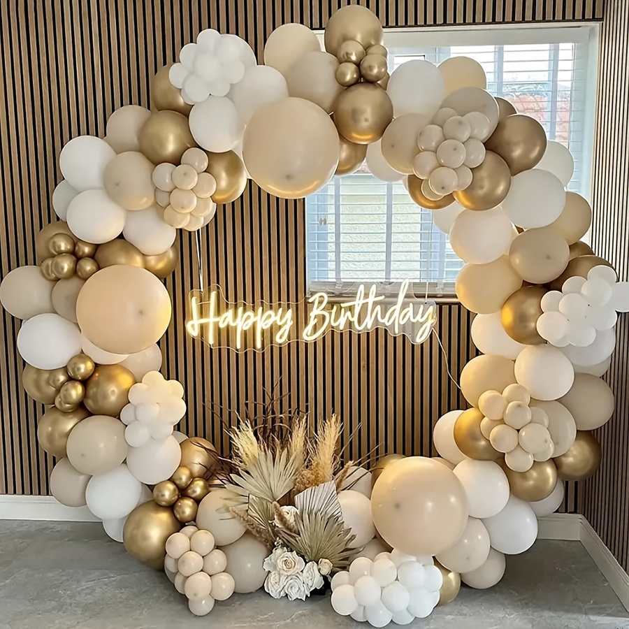 Arco di palloncini da tavolo per la decorazione di una festa fai da te!