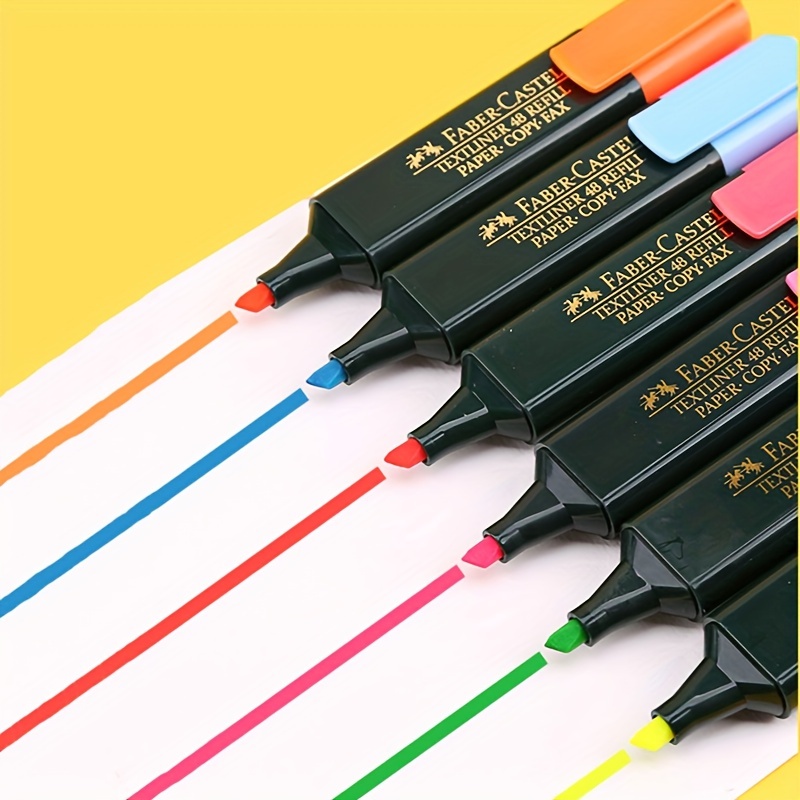 Faber-Castell Textliner 48 Highlighter - Assorted Colours (Pack of