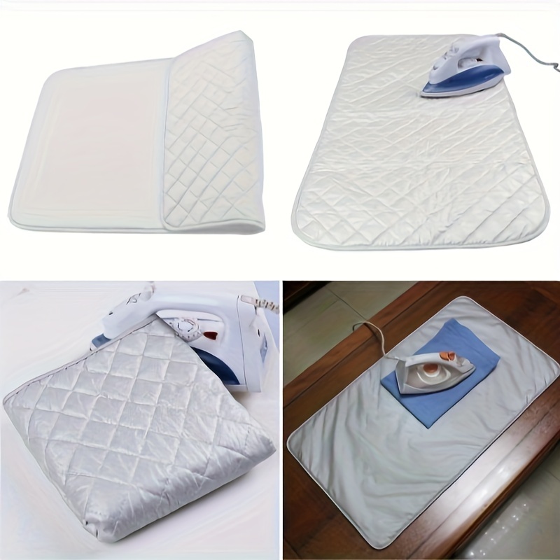 Portable Folding Ironing Pad Heat Resistant Travel Ironing Mat 2 In 1  Electric-ironing Board And