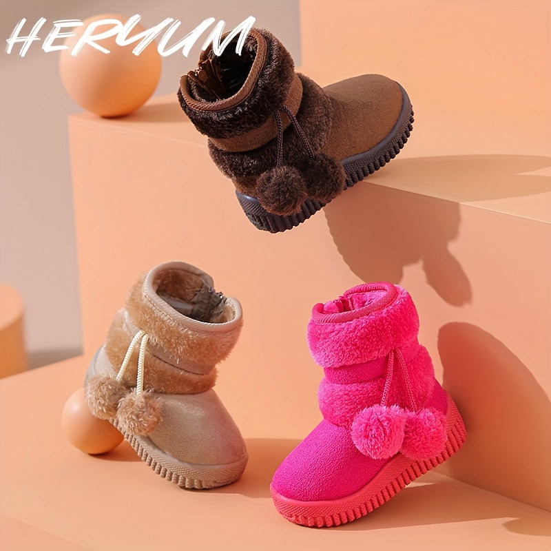 Furry boots for outlet kids