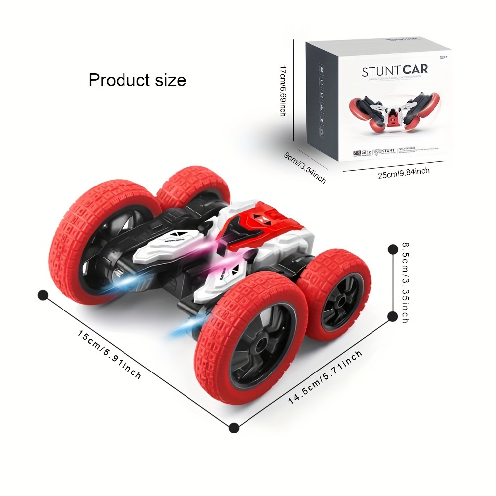 New Type Popular Remote Control Double Side Stunt High Speed Toy