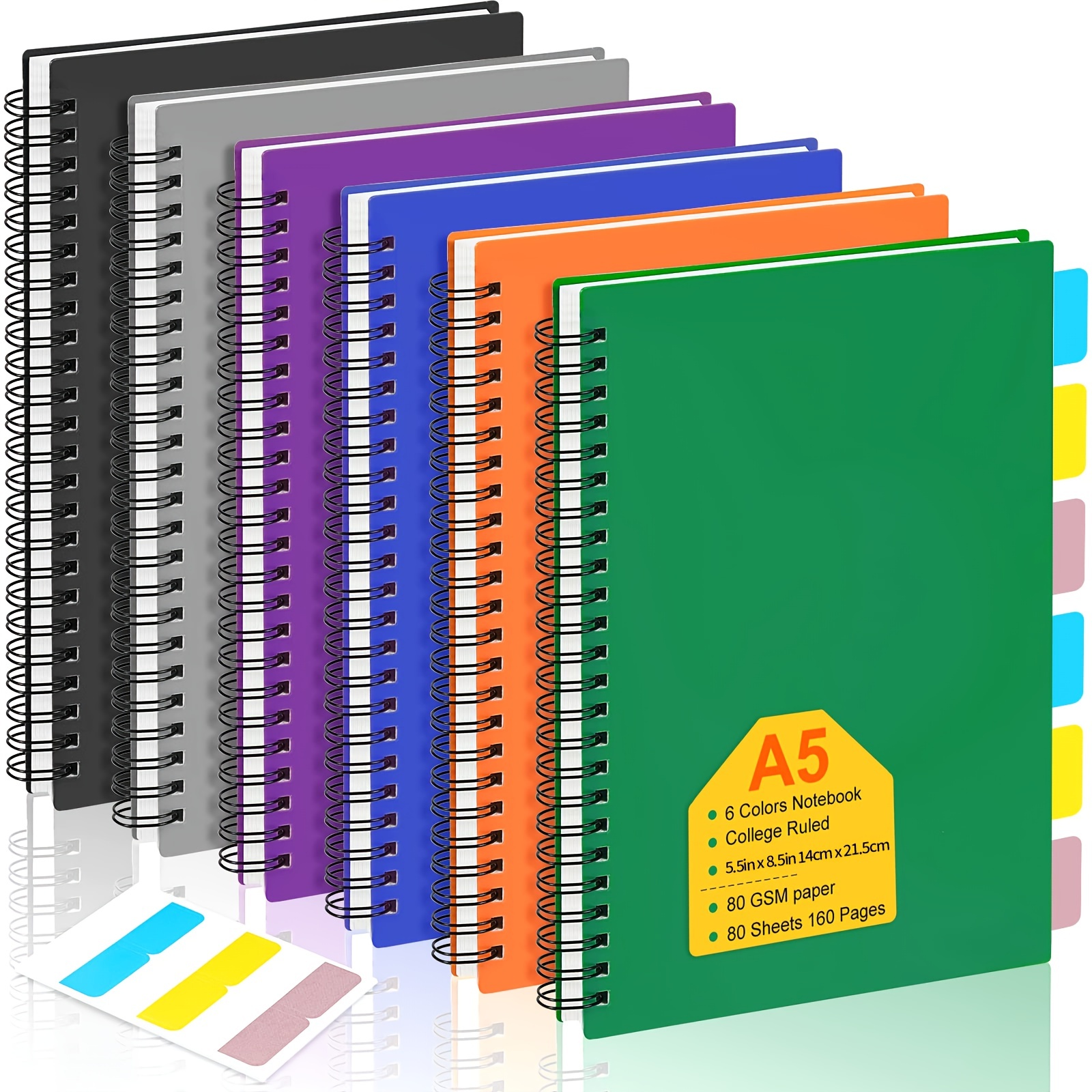 Carnet de notes A5/B5 très épais, 360 Pages, carnet de travail Simple pour  le bureau et le quotidien, fournitures scolaires - AliExpress