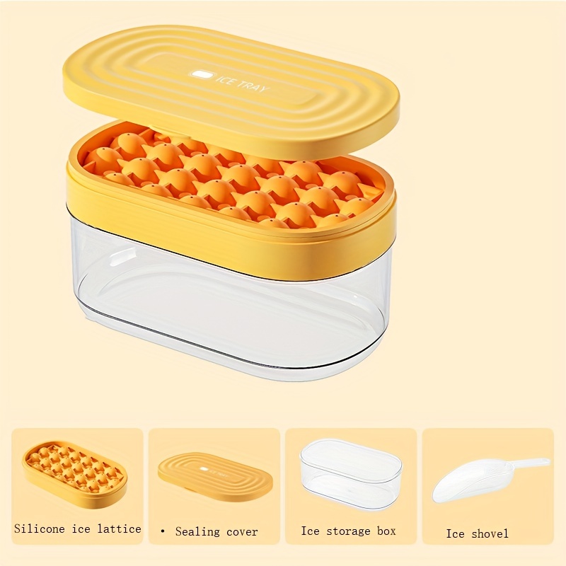 Ice Cube Tray, Flexible Food Grade Silicone Ice Cube Mold, Ice Trays For  Freezer, Ice Cube Maker, Easy Release Ice Maker, For Soft Drinks, Whisky,  Cocktail, And More, Kitchen Accessories - Temu