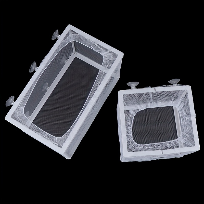 Aquarium Fish Breeder Box - Hanging Incubator Net for Fish Hatchery and  Isolation, Promotes Healthy Breeding and Hatching