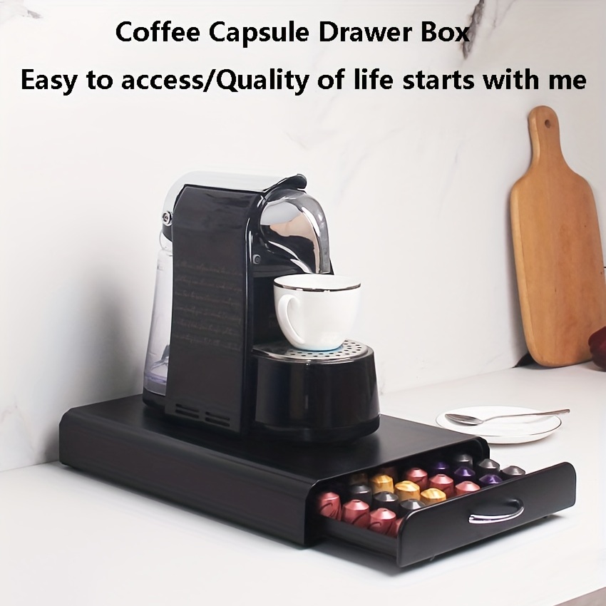 Tassimo 60 Pod Holder Capsule Drawer & Coffee Machine Stand 
