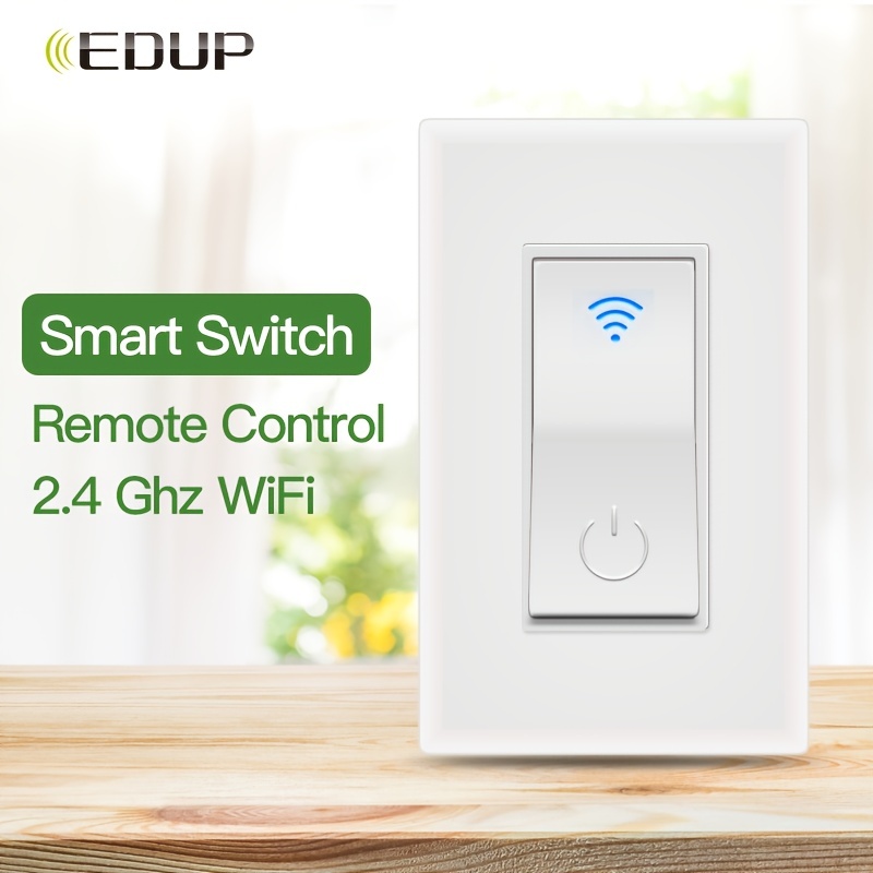 Best Deals on Smart Light Switch 2.4GHz Wi Fi Timing Switch Control