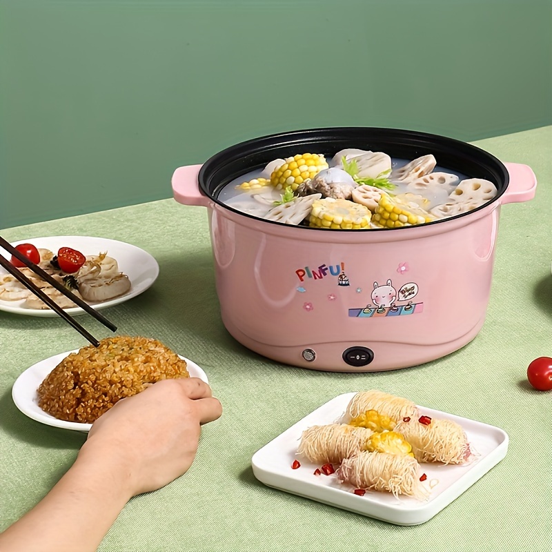 Mini Ramen Cooker, 1L Noodles Pot, Multifunctional Electric Cooker