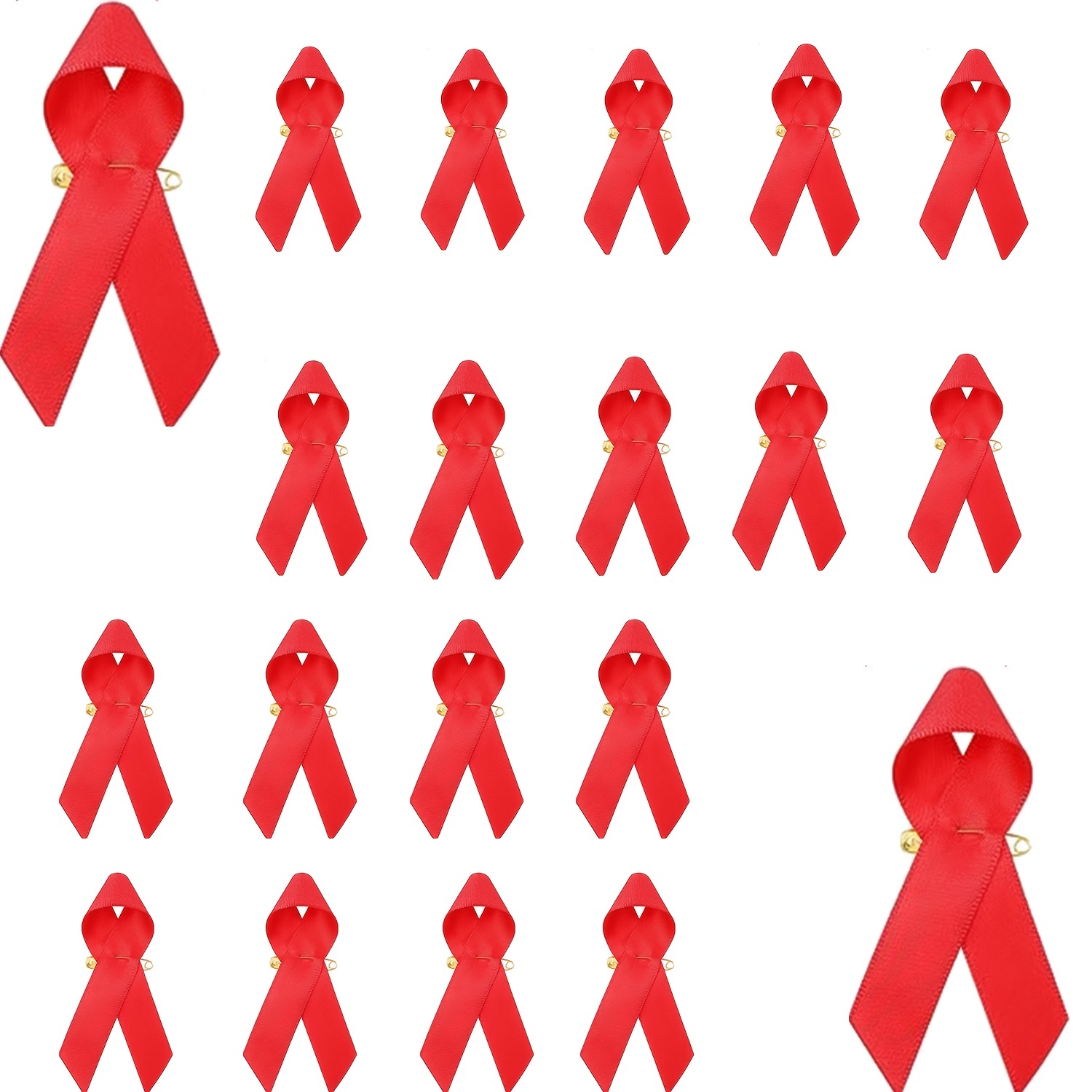 Red Awareness Ribbons | Lapel Pins