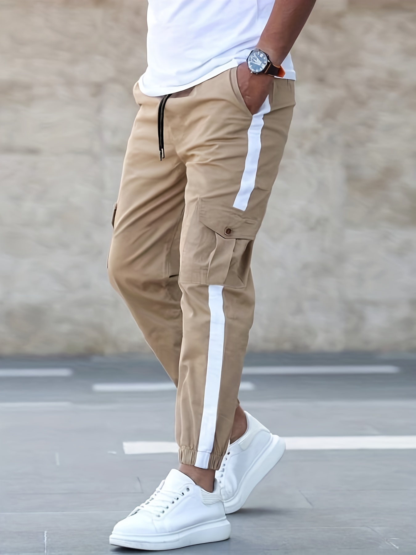 Mens Joggers Cargo Pants