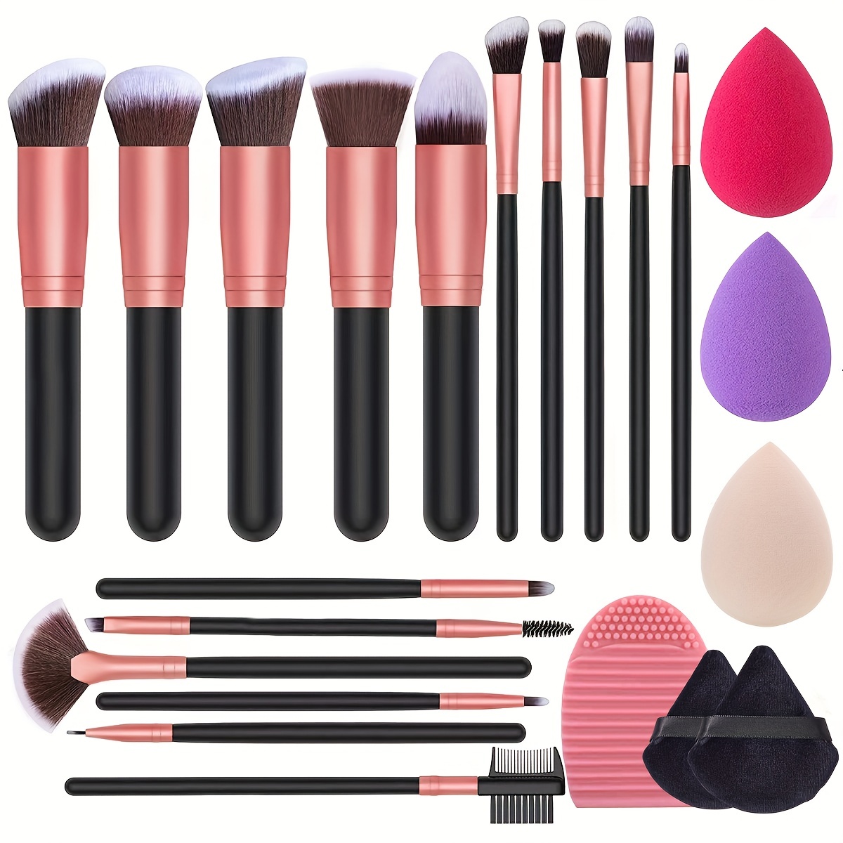 Makeup Brushes Professional 20 pieces Brochas Maquillaje Profesional 20  piezas