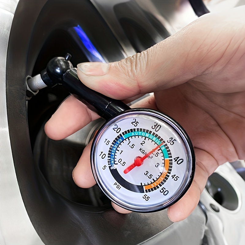 Manomètre a aiguille ultra précis : pression de pneus