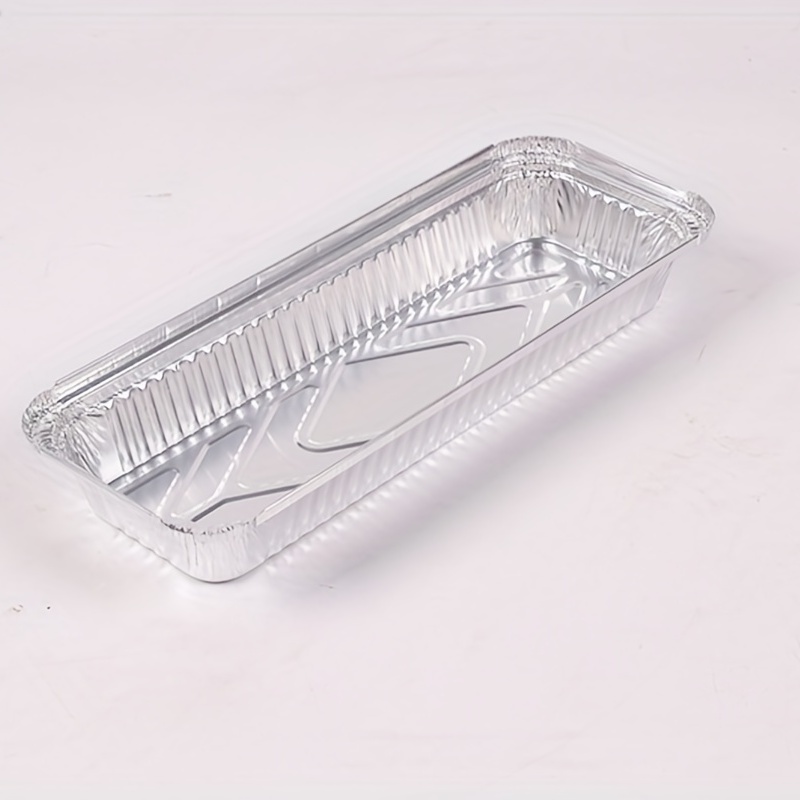 Aluminum Barbecue Plate, Disposable Barbecue Box, Non-stick Waterproof  Paper, Lined Aluminum Foil Tin Box, Drip Tray, Take Out Food Container,  Rectangular, Lengthening, Bbq Tray, For Kitchen Diy Supplies - Temu United  Arab