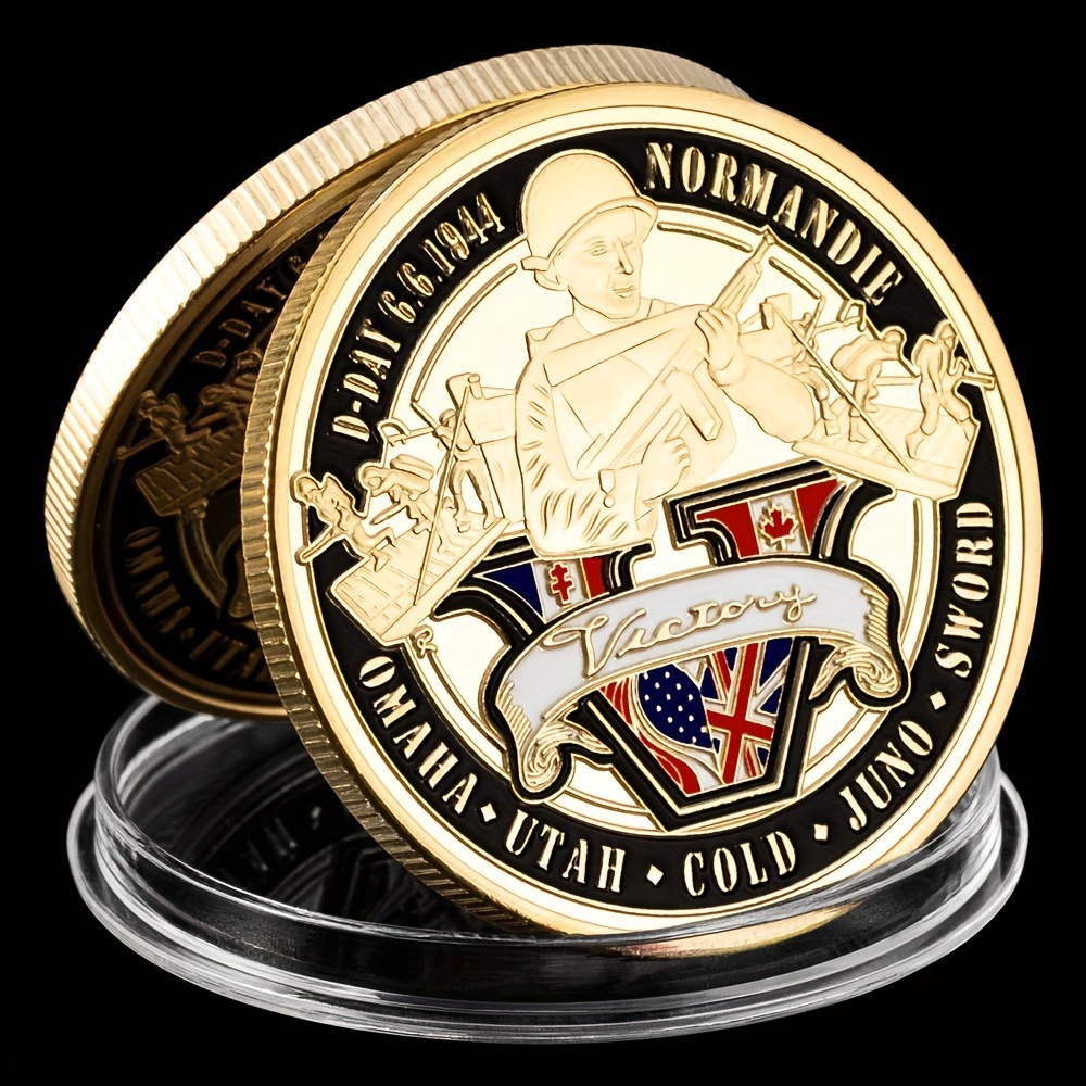 Insigne de l'US Air Force Médaille plaquée or Pièce de collection Pièce  d'or Pièce commémorative chanceuse