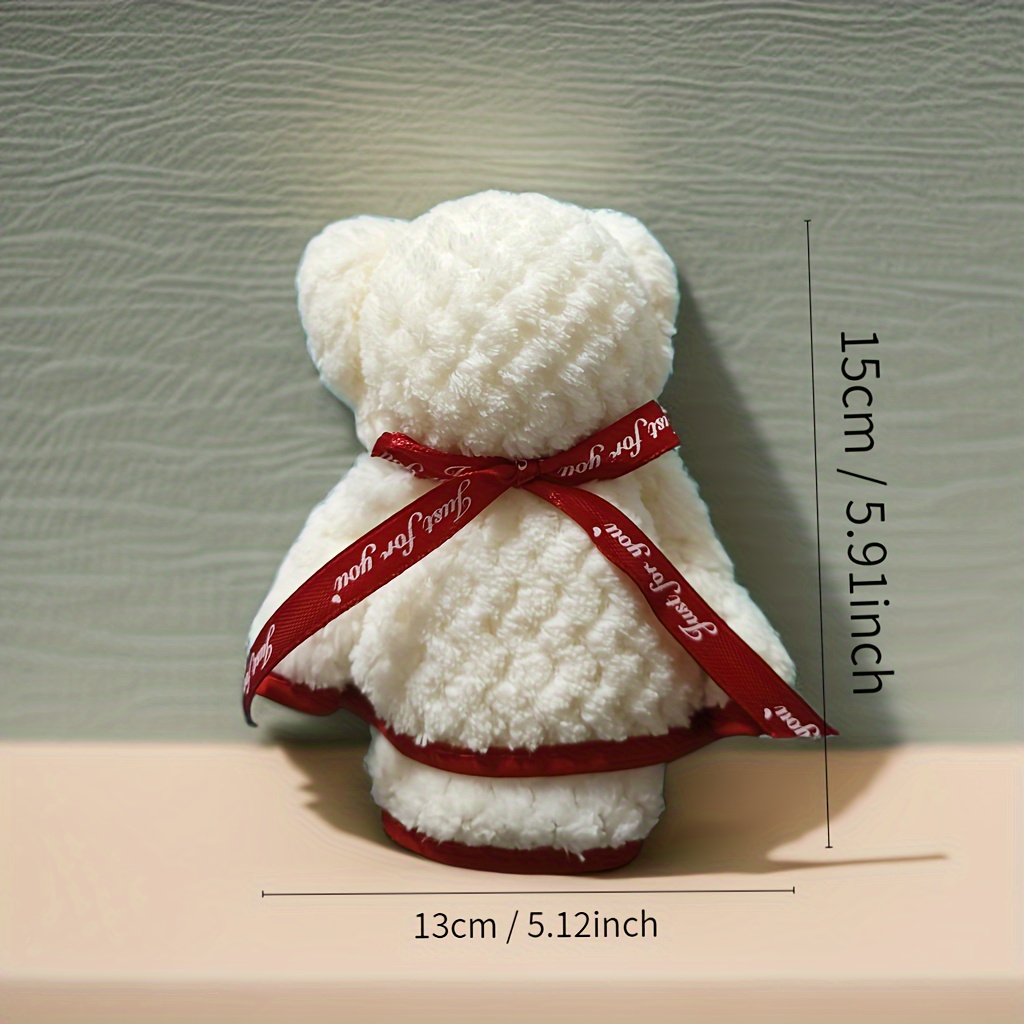 1pc Bear Shaped Hand Towel