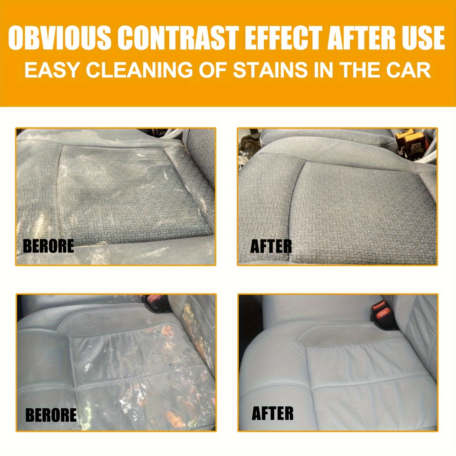 Super Cleaner Effective Car Interior Cleaner Faux Leather - Temu