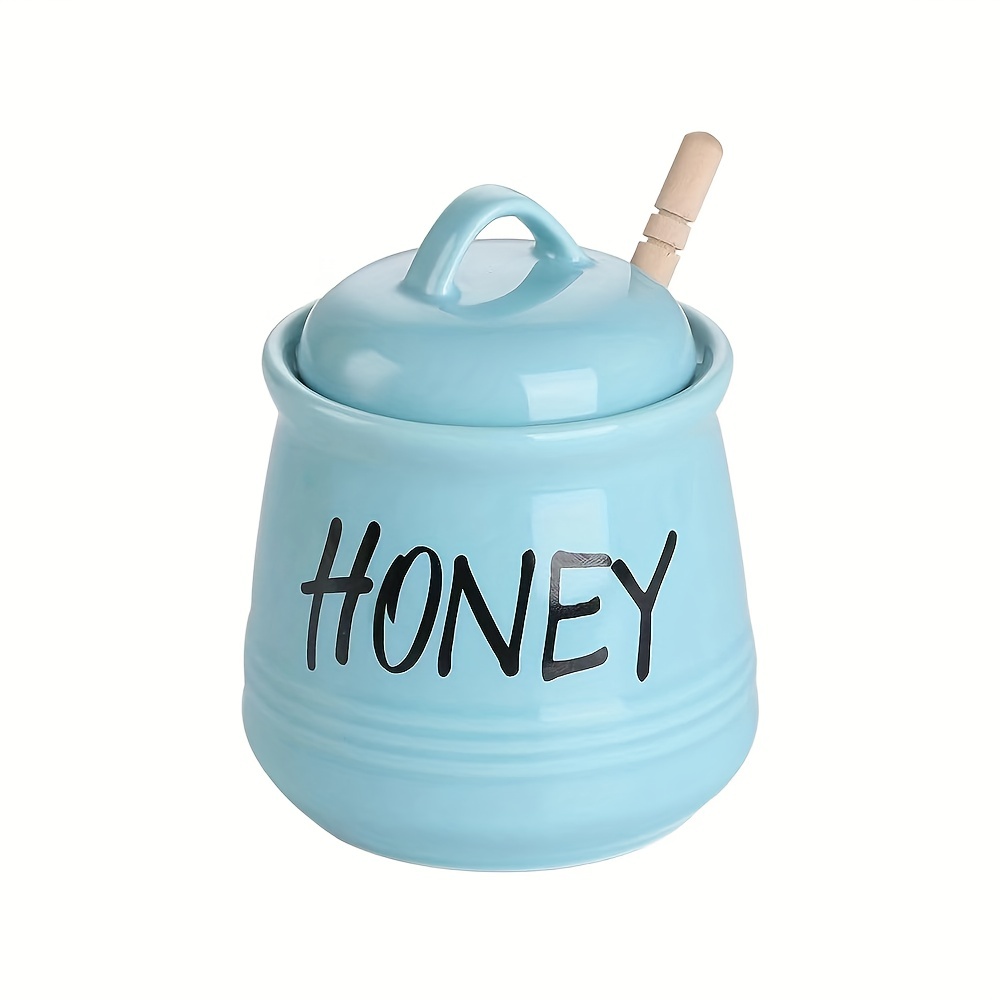 Honey Pot Storage Dispense Container, Honey Bee Kitchen Canisters