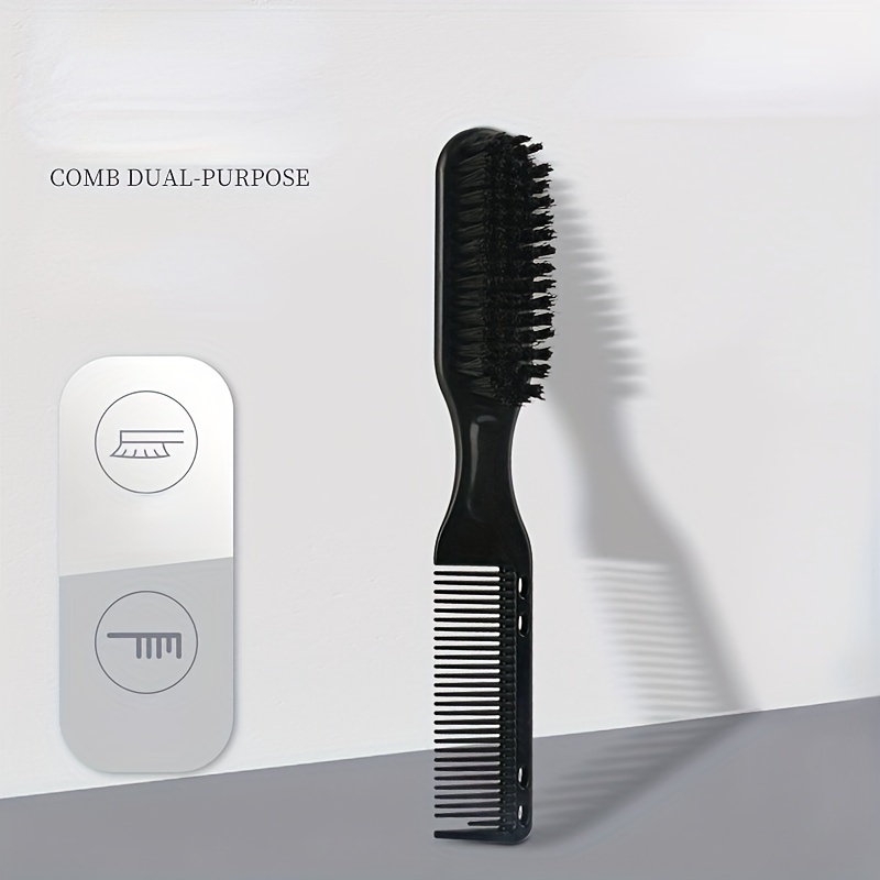 4pcs Double Sided Comb Brush Small Beard Styling Brush