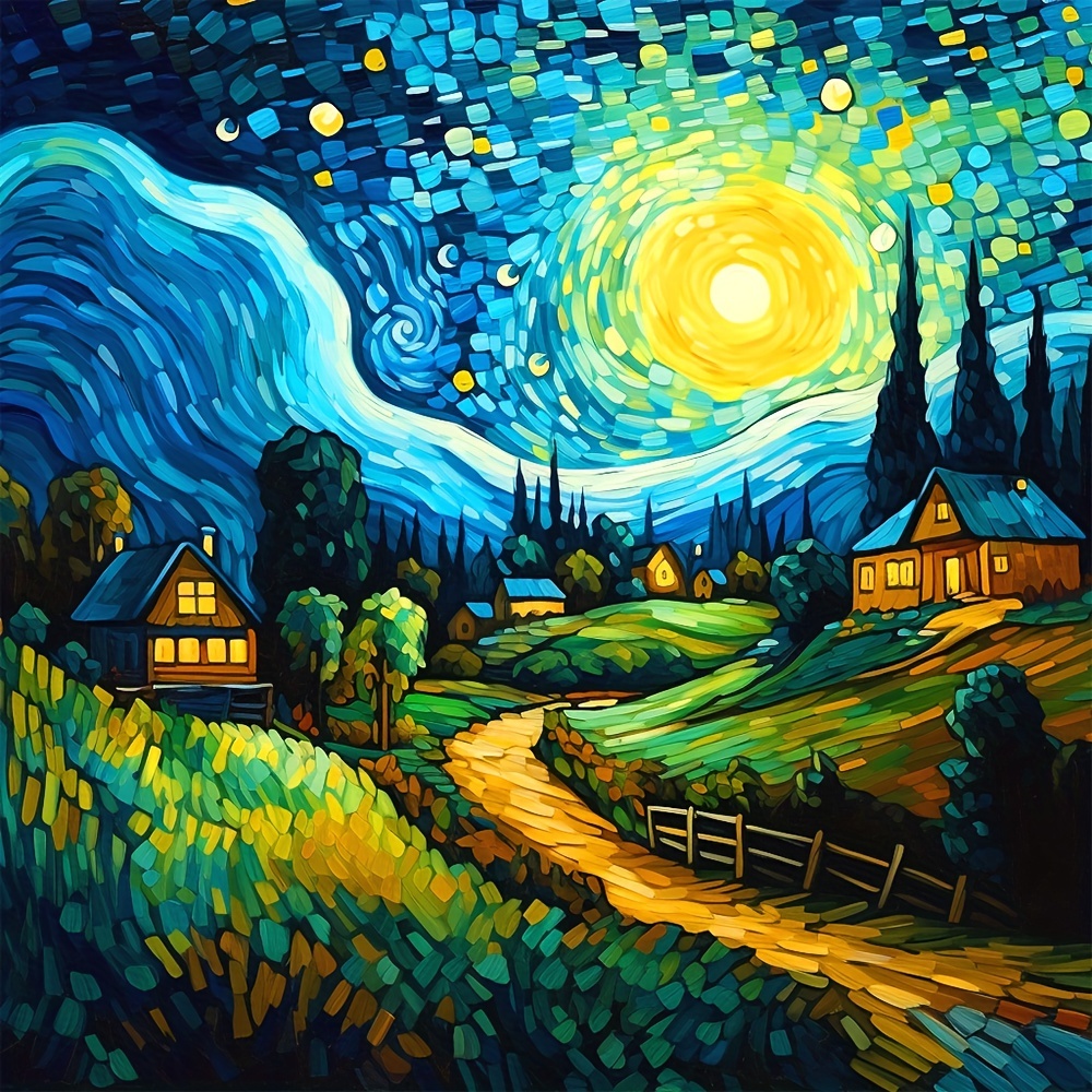 Starry Night - Full Rhinestone
